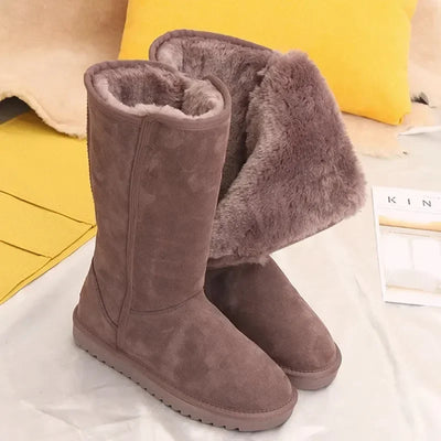 Bequeme Winter Knöchelstiefel mit Flacher Sohle und Reißverschluss für Damen | Ideal für das tägliche Tragen