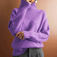 Sandra™ | eleganter und bequemen Pullover in Hellviolett