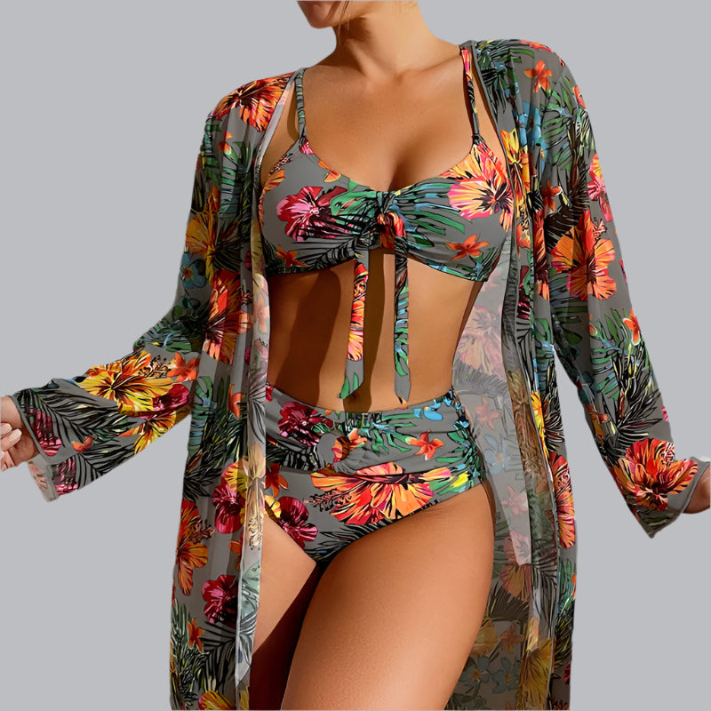 Glenda™ | Bikini mit Blumenrock