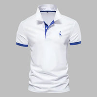 Elegantes Poloshirt für Männer in Weiß