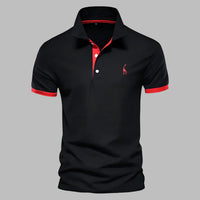 Elegantes Poloshirt für Männer in Schwarz