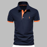 Elegantes Poloshirt für Männer in Marineblau