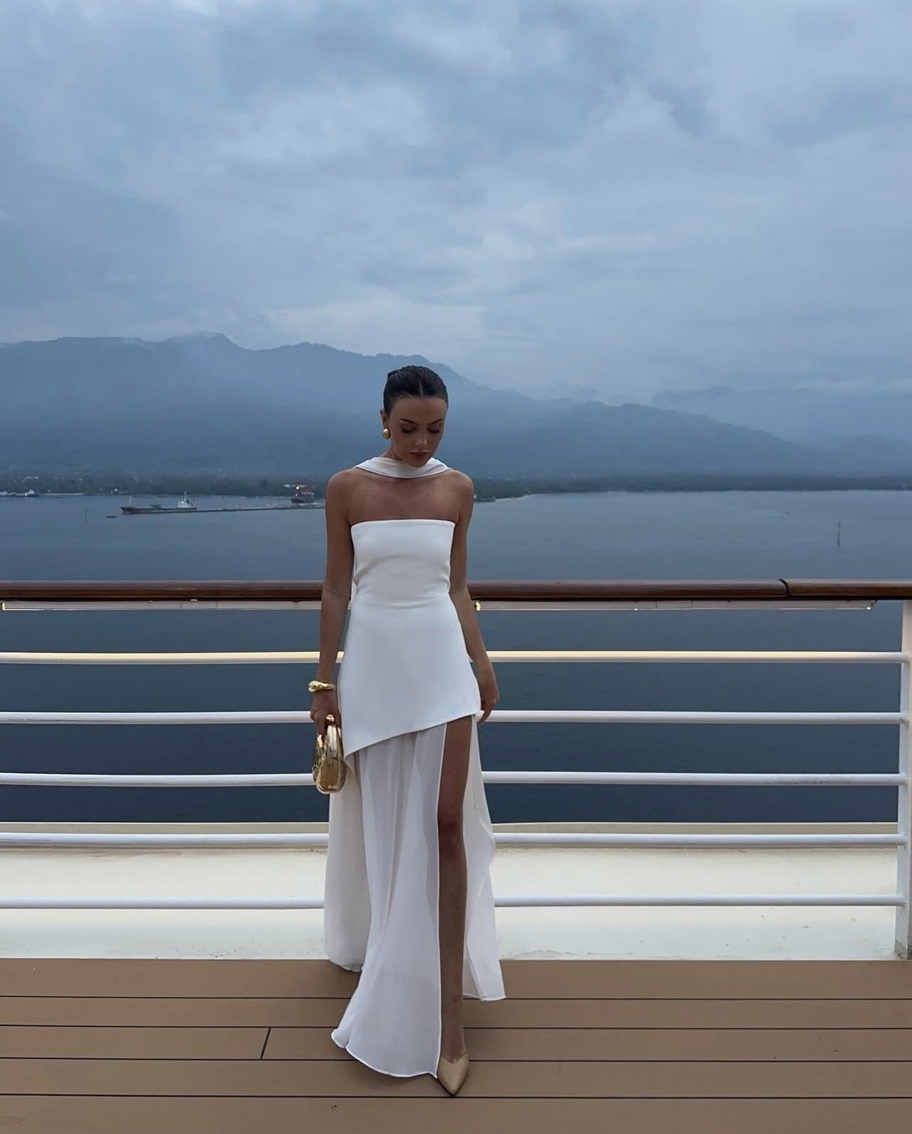 Hannah | Asymmetrisches Maxikleid Sommer Damen