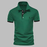 Elegantes Poloshirt für Männer in Grün