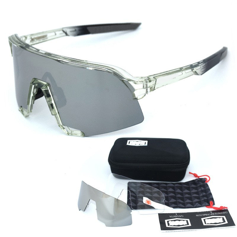 Polarisierte Radfahrerbrille UV400 Outdoor-Sport-Sonnenbrille