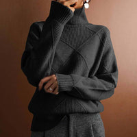 Sandra™ | eleganter und bequemen Pullover in Schwarz