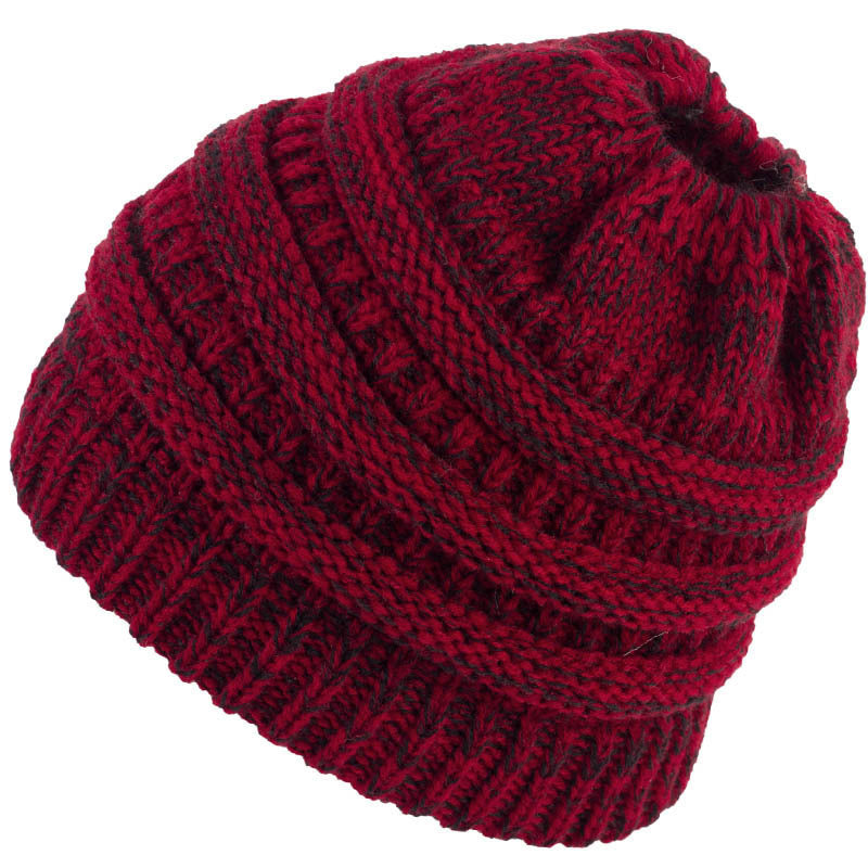 Damen-Strickmütze Bun