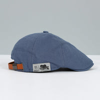 Vintage-Basecap mit Taschen in Blau