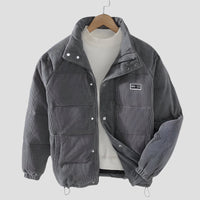 Louis Murphy | Cordjacke in Grau
