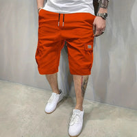 Jason | Cargo Shorts für Herren in Orange