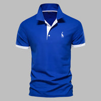 Elegantes Poloshirt für Männer in Blau