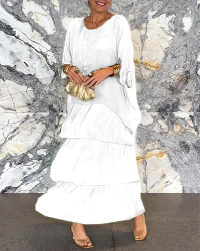 Leilany | Elegantes Kleid Festliches Damenkleid für Hochzeitsgast und besondere Anlässe