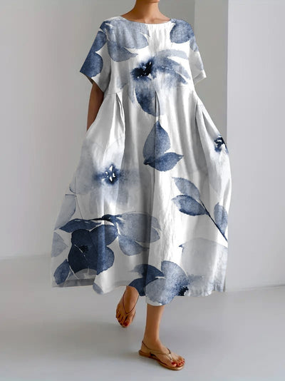 Sareno | Elegantes Maxikleid mit floralem Muster