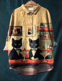 Trinkende Katzen