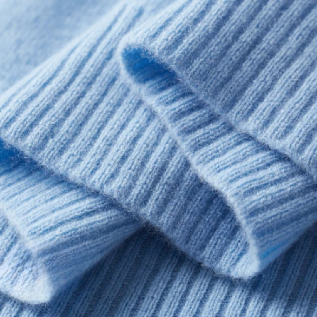 Fudus | Cashmere Strickjacke V-ausschnitt Knopfverschluss Weicher Leichter Strick