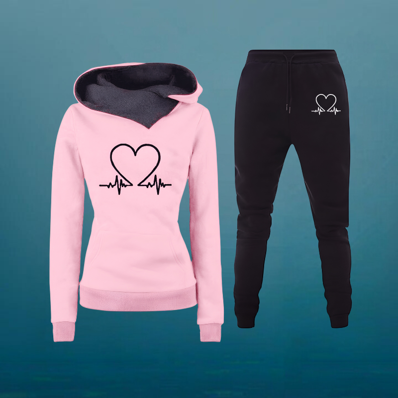 Lina – Heartbeat Loungewear Set