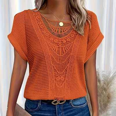 Elsei | Elegantes Damen Sommerhemd mit Floralem Muster