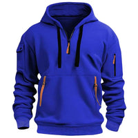Nils | Stylischer Hoodie in Blau