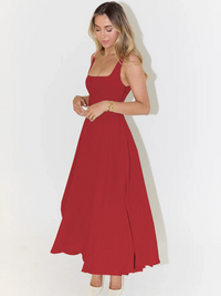 Grace | Elegantes Sommerkleid in Rot