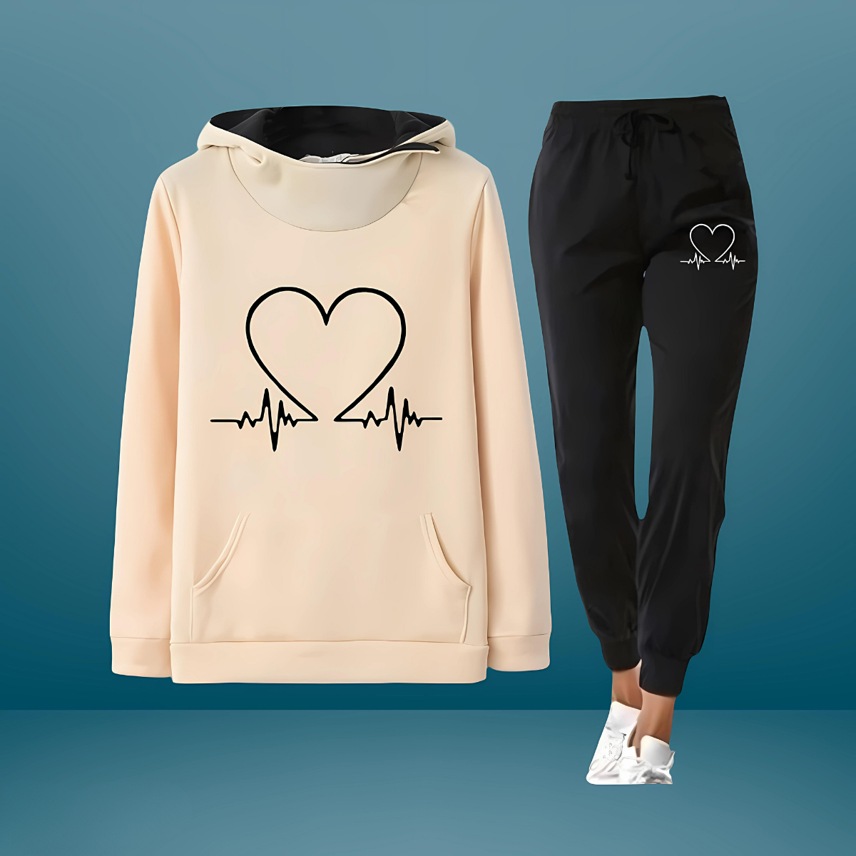 Lina – Heartbeat Loungewear Set