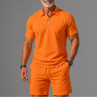 Richy | Stilvolles Polo-Set für Herren in Orange