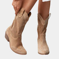 Orthopädische Cowboystiefel für Damen mit Arch Support – Komfortable und modische Westernstiefel in Braun