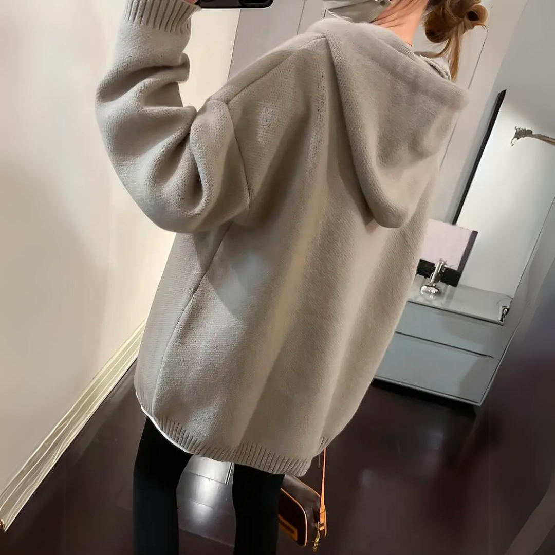 Vanessa | Freizeitlook Oversize Kapuzenpullover