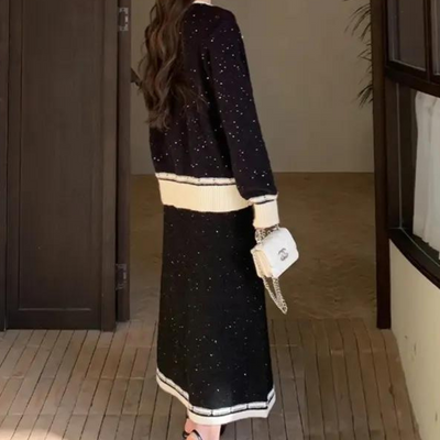 Luxuriöses Strickset für Damen - LAIA Eleganz für jeden Moment