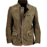BRUNO™|CLASSIC ZIP JACKET in Braun