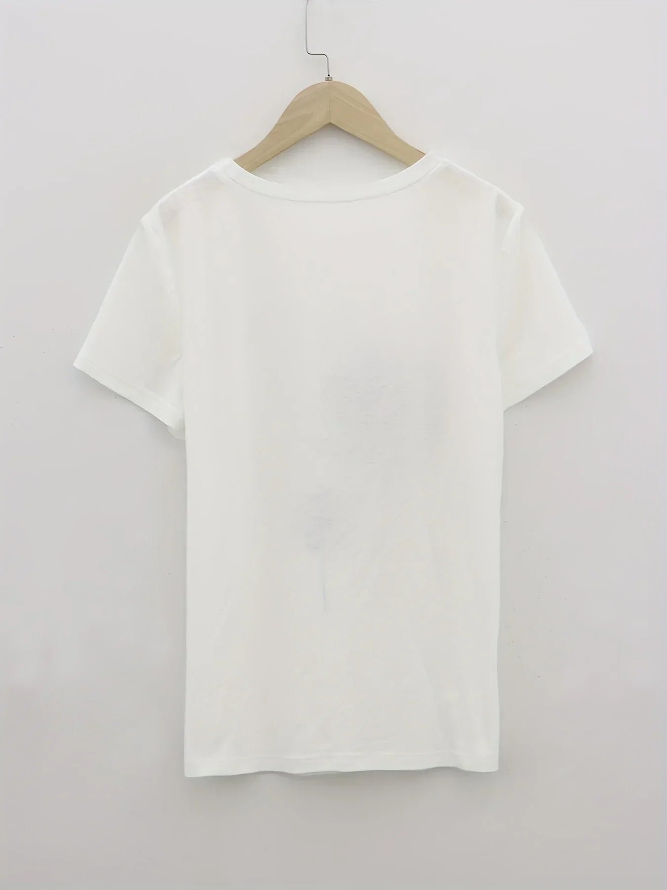 Fudus | Sommer Bedrucktes O-Ausschnitt T-Shirt