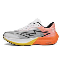 Pace Carbon | Laufschuhe Hochleistung Marathon Training Carbon Speed in Weiß / Orange