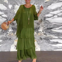 Philadelphia™ Kleid mit Lagen-Effekt in Grün