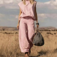 Nyvora™-Set aus Jeans mit Modernem Schnitt und Erstklassiger Passform in Pink