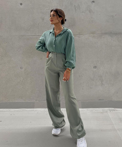 Aure® | Übergroße Musselinbluse