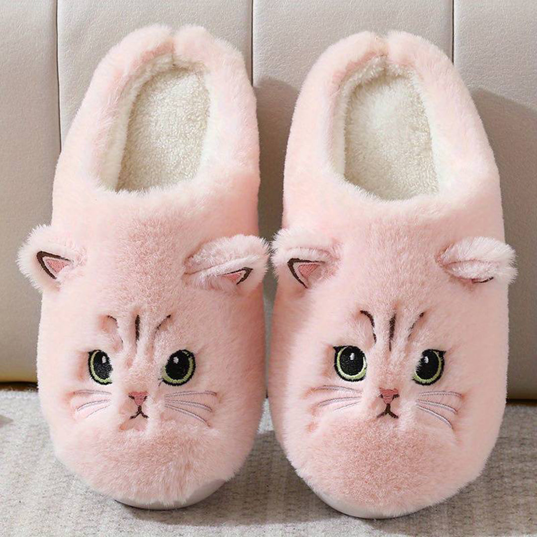 ROMÉE - Gemütliche Katzenpantoffeln für warme Füße