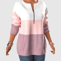 ORNELLE- Stylischer pullover in Rosa