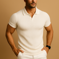 Roman | Herren Poloshirt Slim Fit Modern in Weiß