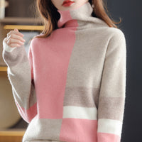 LOUISE – Damenpullover für stilvolle Wärme in Rosa