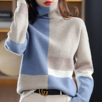 LOUISE – Damenpullover für stilvolle Wärme in Blau