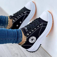 Doreen | Orthopädische Trend Sneaker in Schwarz