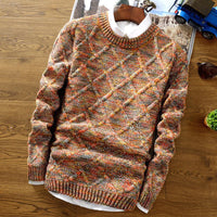 EMILE| Winterpullover in Orange