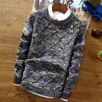 EMILE| Winterpullover in Blau