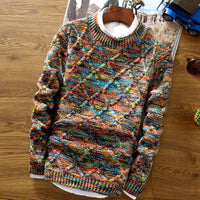 EMILE| Winterpullover in Bunt