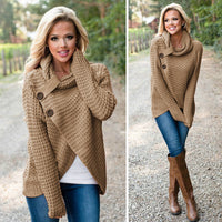 LAURENE | Elegant gestrickter Pullover in Beige