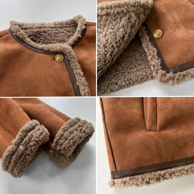 Lyuba | Exklusive Luxusjacke aus Wildleder