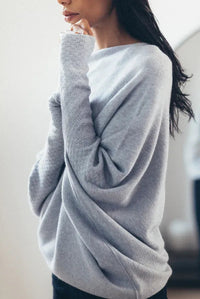 Sophia | Weicher Vielseitiger Pullover in Grau