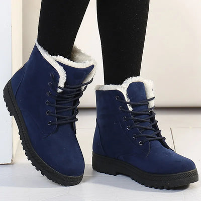 Karima | Warme Winter-Stiefeletten mit Plüscheinlage