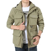 ROGERS - Wasserdichte Herbstjacke für Männer in Grün