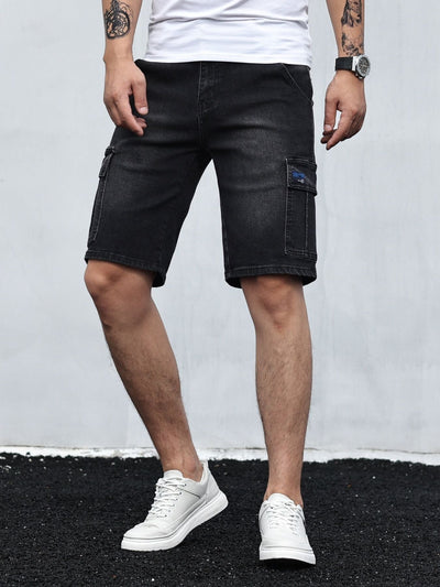 Fudus | Cargo Denim Shorts Für Herren
