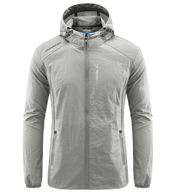 Herren Warme Dünne Softshelljacke mit Kapuze | Ideal für den Winter